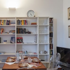 Apartment, 2 Bedrooms | Living room | Flat-screen TV - Cozy Family Apartment in Castelletto by Wonderful Italy (Genoa)