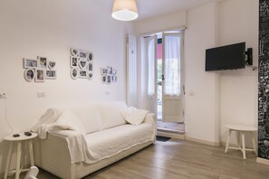 Apartment, 1 Schlafzimmer, Raucher, Terrasse | Wohnbereich