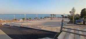 Vista a la playa o el mar
