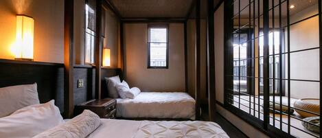 2 habitaciones, escritorio, wifi gratis y ropa de cama