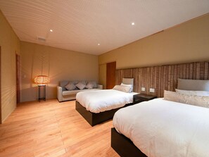 1 slaapkamer, een bureau, gratis wifi, beddengoed