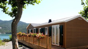 Chalet | Living room - Wooden Chalet in the Cozy and Sporty and Beautifull Chorges (Chorges)