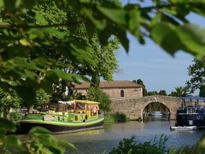 Exterior - Canal-side Escape w/ Pool (Salleles-d'Aude)