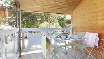 Nhà gỗ | Ban công