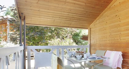 Pleasant Chalet With Covered Terrace