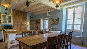 Dining - Quaint Mansion in Champagnac With Private Pool (Champagnac)