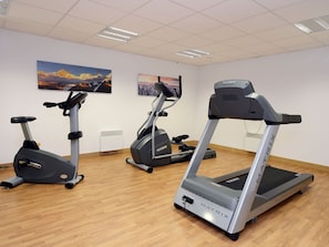 Fitness facility - Modern Apartment With a Dishwasher in Authentic Vaujany (Vaujany)