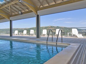 Outdoor pool - Cozy Holiday Home in Trébas With Sauna (Trebas)