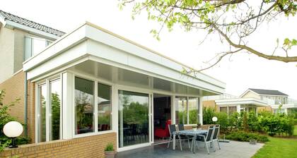 Villa on a Beautiful Resort With Sauna and View