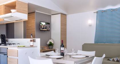 Luxury Chalet With air Conditioning 900 m. From the Beach