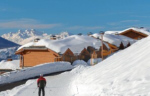 Snow and ski sports - Chalet in French Alps With Scenic Views (Valmeinier)