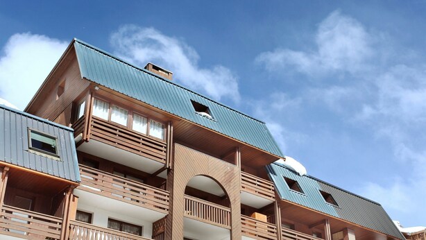 Chalet | Exterior - Studio With Balcony or Terrace Near the ski Slopes (Les Belleville)
