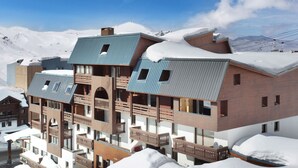 Exterior - Studio With Balcony or Terrace Near the ski Slopes (Les Belleville)