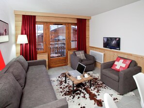 Apartment | Living room - Chatel Ski Apt Near Gondola (Chatel)
