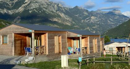 Mobile Home on the Largest Water Reservoir in Hautes-alpes