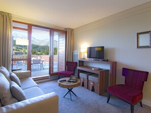Apartment | Living room - Cozy Suite on the Slopes (Bourg-Saint-Maurice)