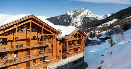 Chalet in Alps Near Ski Slopes
