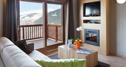 Chalet in Alps Near Ski Slopes
