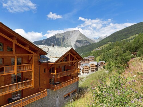 Chalet in Alps Near Ski Slopes
