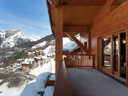 Chalet in Alps Near Ski Slopes
