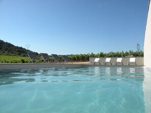 Outdoor pool - Holiday House Renovated With Pool (Rieux-Minervois)