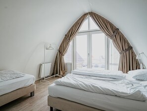 Hus | 1 soverom, individuelt innredet og sengetøy