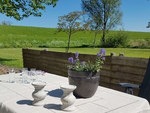 Ferienhaus | Balkon