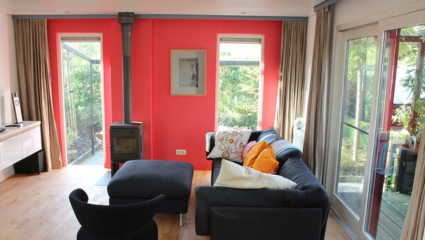Chalet | Living room - Charming Chalet in Goedereede With Garden (Goedereede)