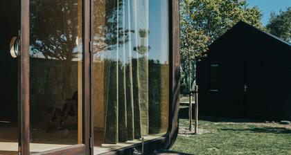 Beautiful Cardboard Cabin at a Holiday Park in the Seaside Resort of Ouddorp