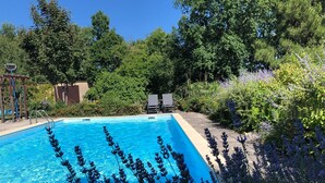 Outdoor pool - Cozy Villa in Boissières With Swimming Pool (Boissieres)