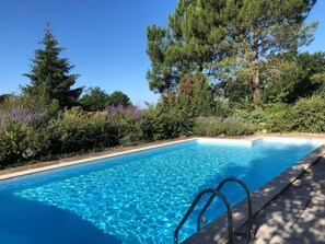 Outdoor pool - Cozy Villa in Boissières With Swimming Pool (Boissieres)