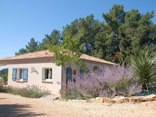 Single Storey Villa With Private Pool in Mediterranean Ardèche