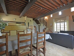 Dining - Cozy Villa in Flaux With Swimming Pool (Flaux)
