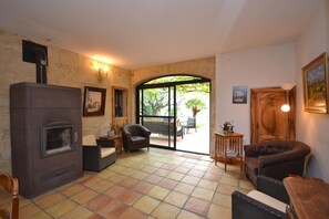 Villa | Living room - Mansion in Fournes With Private Pool (Fournes)