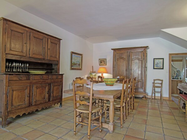Dining - Mansion in Fournes With Private Pool (Fournes)