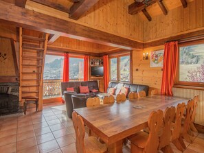 Dining - Rental for 14 People in Beautiful ski Area Between Mountains and Nature (Les Gets)