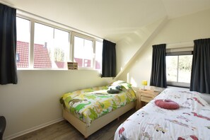 獨棟房屋 | 3 間臥室、布置獨特、床單