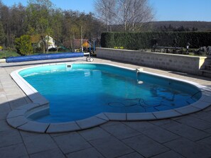 Outdoor pool - Modern Holiday Home in Phalsbourg With Heated Pool (Phalsbourg)