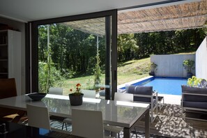 Dining - Holiday Home in Boissieres With Private Pool (Boissieres)