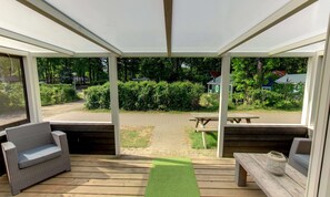 Balcony - Glamping With Comfort in Ijhorst (IJhorst)
