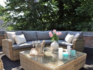Ferienhaus | Balkon