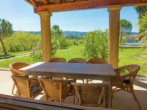 House | Balcony - Holiday Home in Loupia With Private Pool (Loupia)