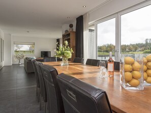 Dining - Modern, 10-person Holiday Villa With Sauna and Large Garden Near Harderwijk (Zeewolde)