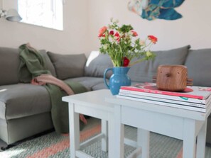 Living room - Pleasant House Directly Behind the Dunes of the Netherlands' Largest Southern Beach (Koudekerke)