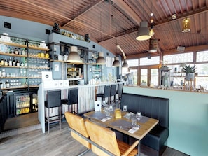 Dining - Holiday Home With Roof Terrace at Veerse Meer (Kortgene)