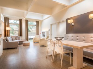 Apartment | Living room - Modern Apartment With a Dishwasher, on Isle Schiermonnikoog (Schiermonnikoog)