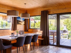 Chalet | Vue depuis lâhĂ©bergement