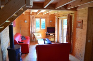 Living room - Chalet du Lac - Nature Escape (Beaulieu)