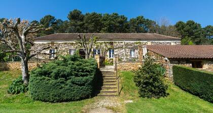 Forest View Home in Loubejac