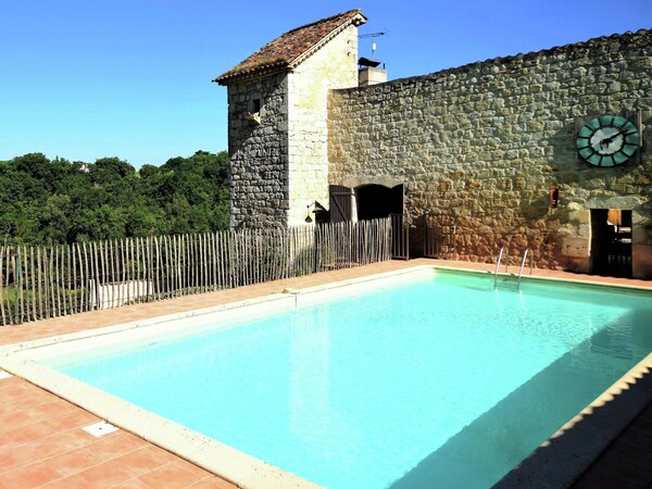 Cozy House In Lot With Pool And Terrace - Lot-et-Garonne
